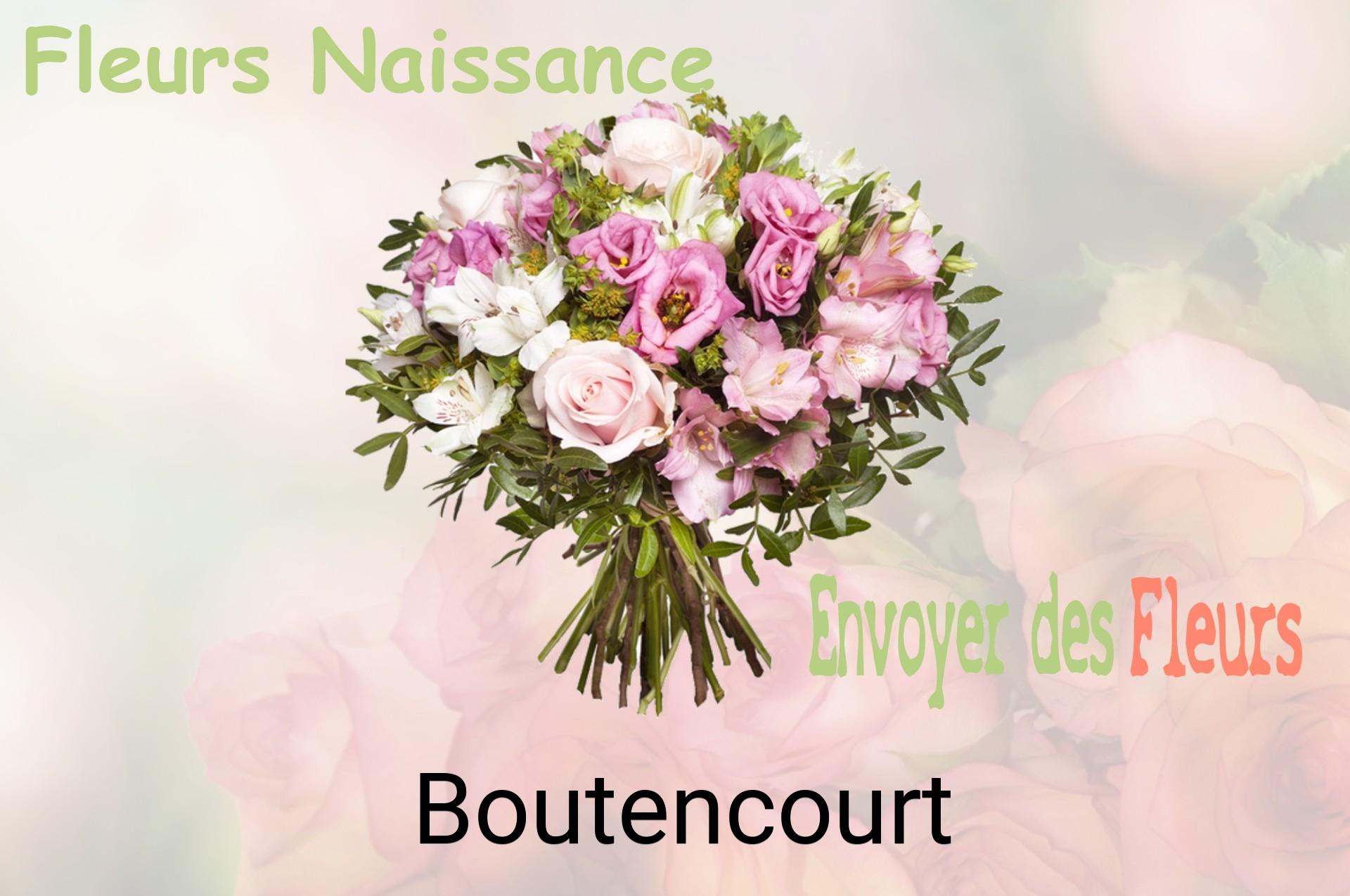 Bouquet de fleurs de naissance livré à Boutencourt