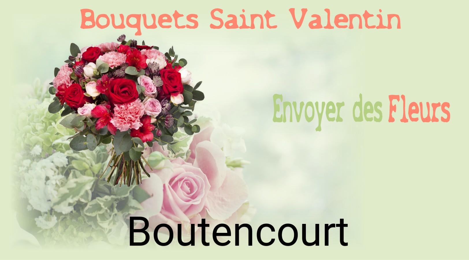 Roses de Saint-Valentin livrées à Boutencourt